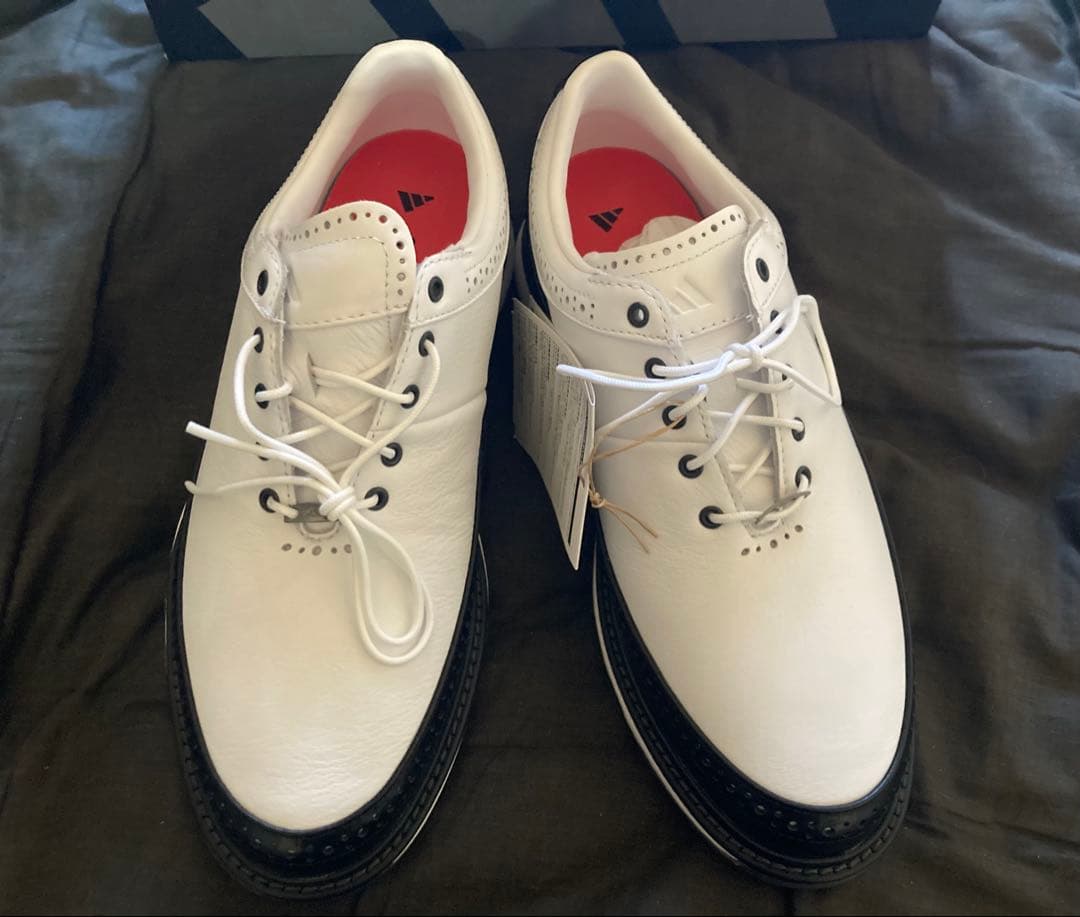 新品アディダスadidasゴルフシューズ MC80 スパイクレス 25.5m