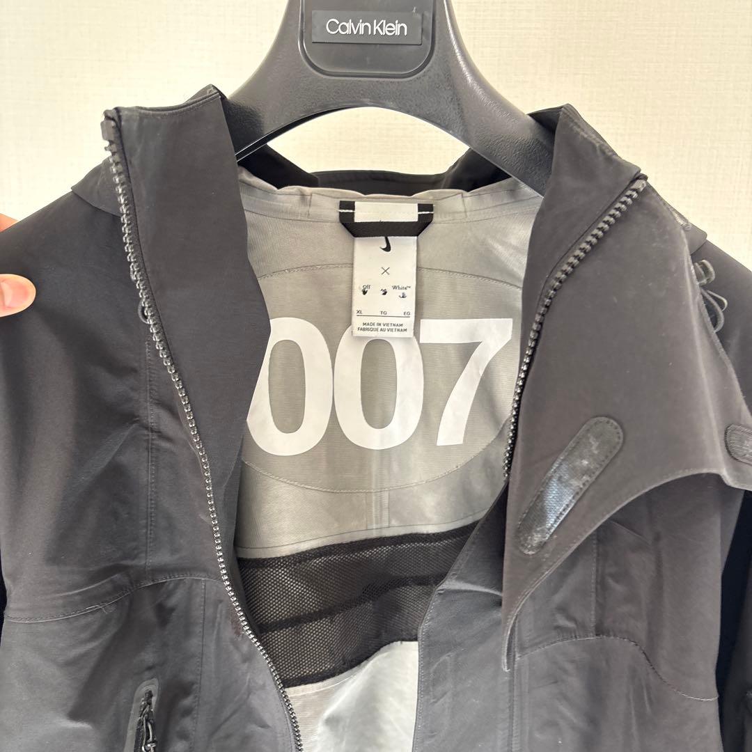 NIKE × off-white GORE-TEX ジャケット 007 XL