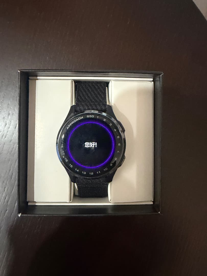 GARMIN APPROACH S50 GPSゴルフスマートウォッチ