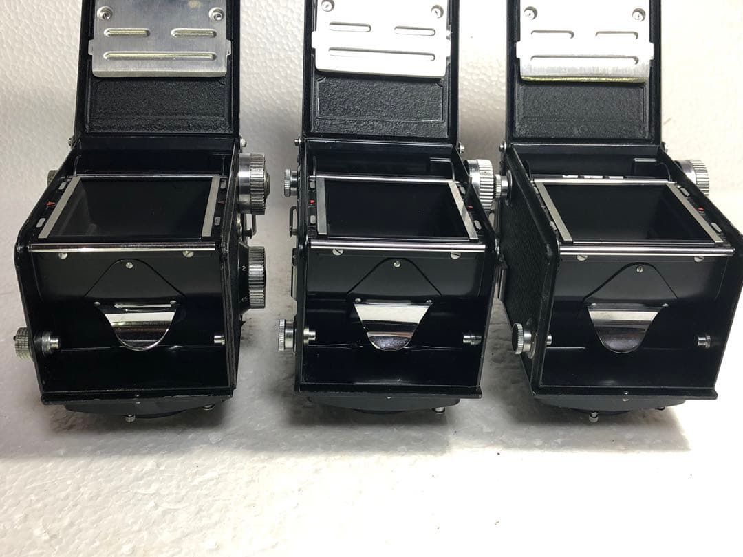 ☆YashicaFlex 二眼レフカメラ 3台セット「動作確認済み」