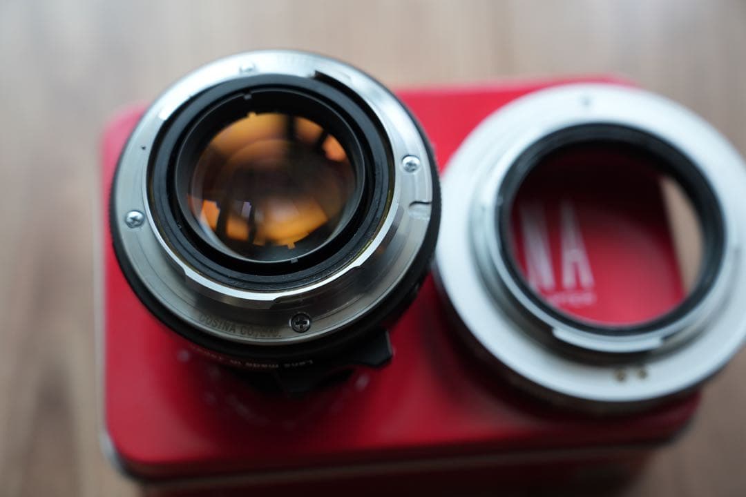 NOKTON 35mm F1.4 II SC VM M-Eマウント変換アダプター