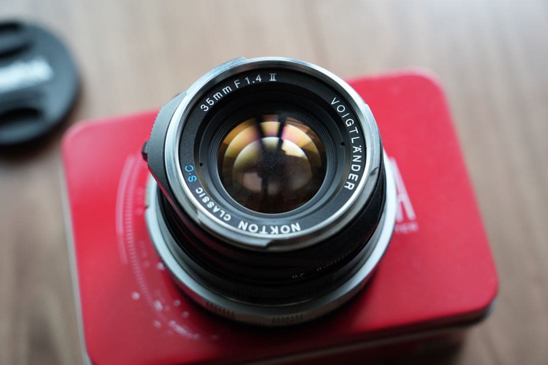 NOKTON 35mm F1.4 II SC VM M-Eマウント変換アダプター