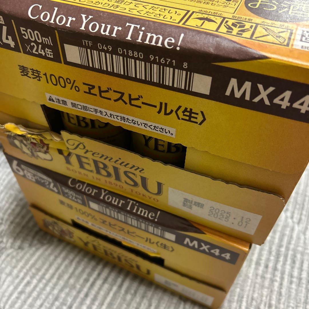 エビスビール500ml 2箱セット（計48缶）
