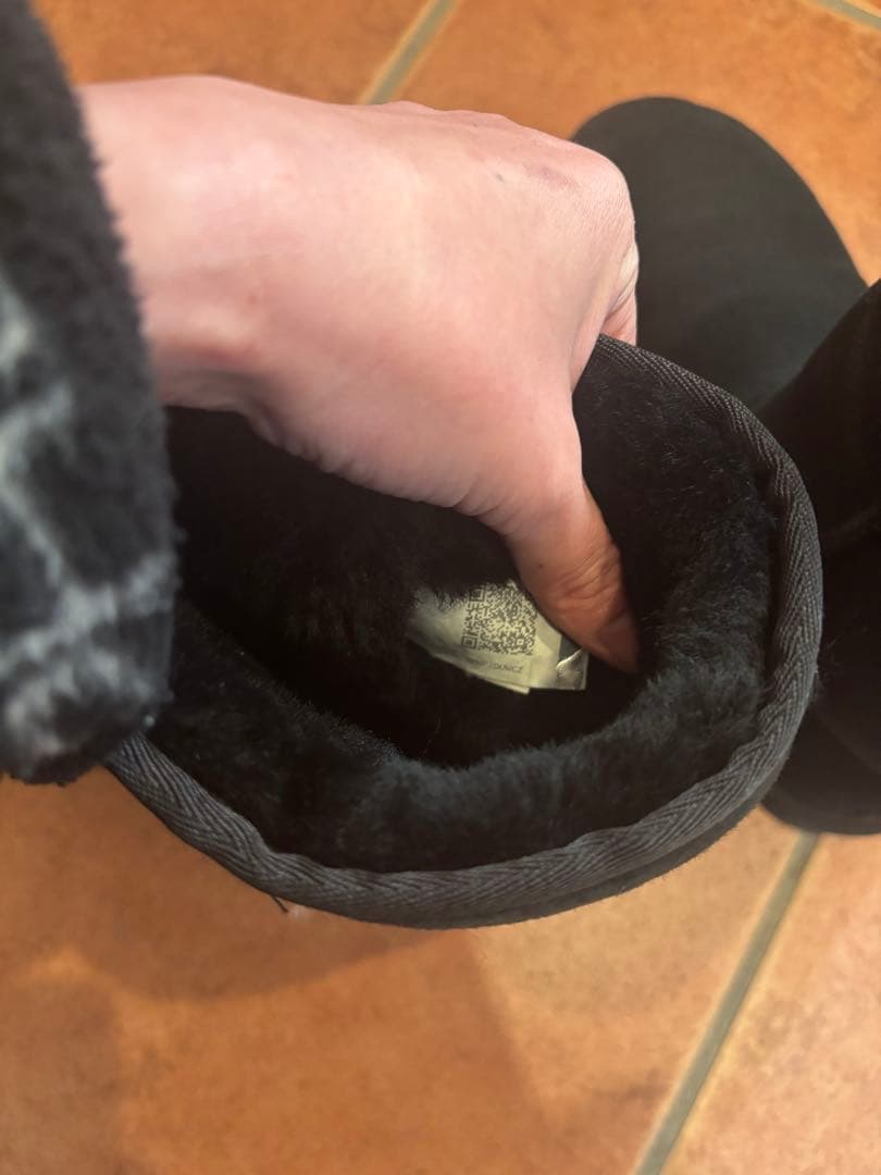 UGG アグ　ブーツ　27センチ　ブラック　メンズ　レディース