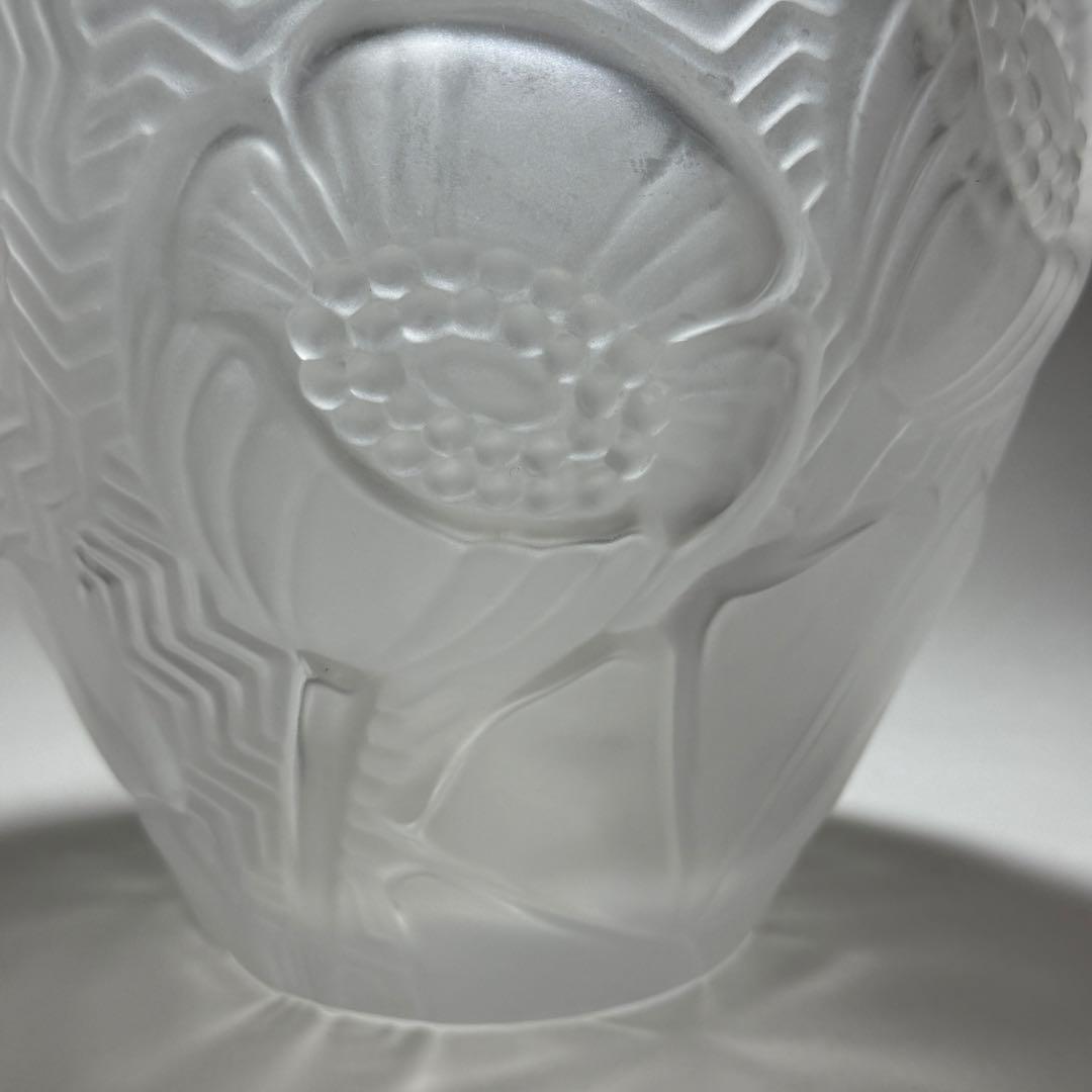 ◆CRISTAL de SERVES FRANCE クリスタル花瓶 フランス製◆