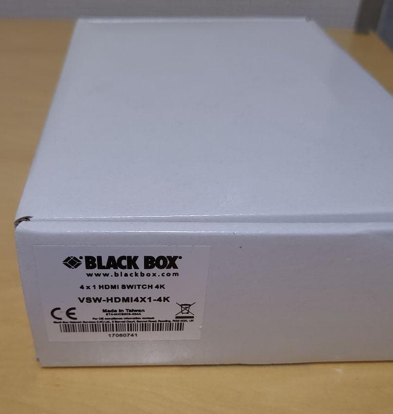 Blackbox VSW-HDMI4X1-4K 4K HDMI スイッチ