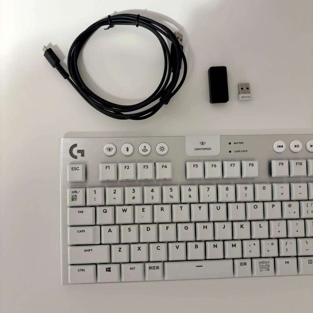Logitech G913 TKL RGB ワイヤレスキーボード