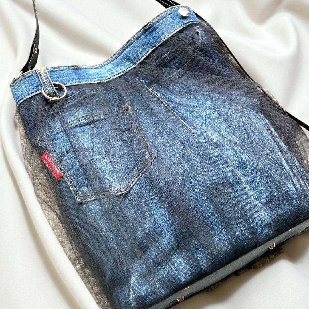 2way／denim tulle bag／ワンショルダー