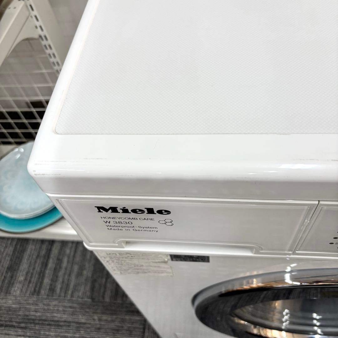 ジ5004⭐ ミーレ　全自動洗濯機　洗濯機　W3830　HW07-1