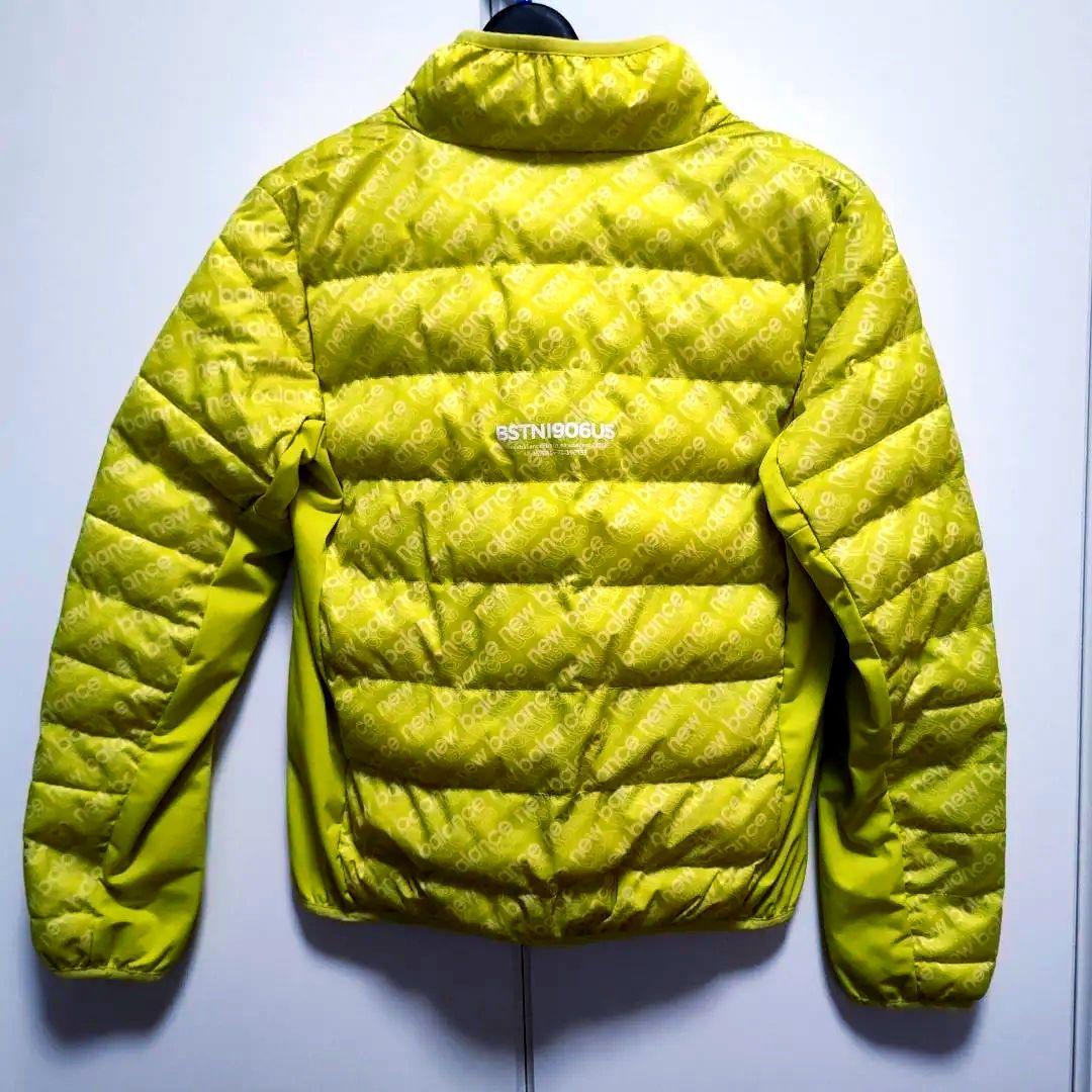 New Balance イエロー キルティングジャケット　ダウンジャケット