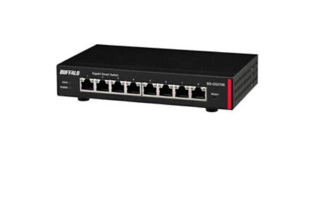 ◯【新品未使用】BUFFALOギガスマートスイッチBS-GS2108 レイヤー2