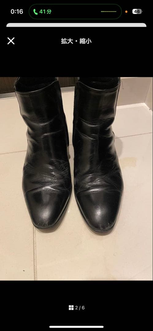 ヒールブーツ　40