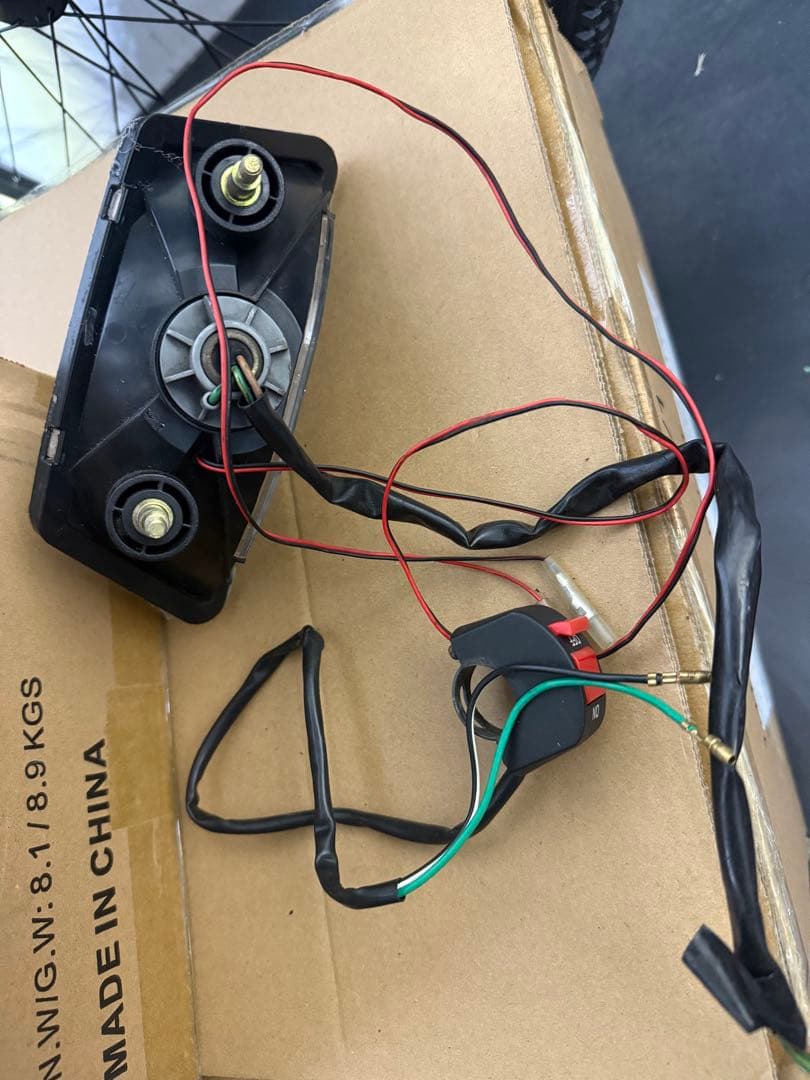 CBR400F クリア　LEDテールランプ　最終値下げです。