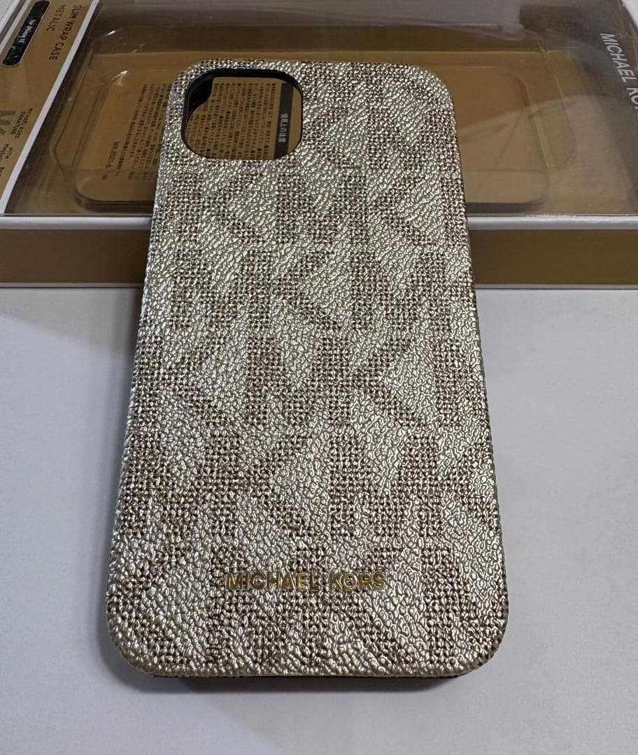 新品 マイケルコース iPhone13 対応ケース ローズ MKJH21PC07