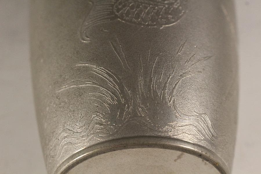 茶道具 古錫 煎茶 茶入 茶壷 四件 まとめて(K-YC470)