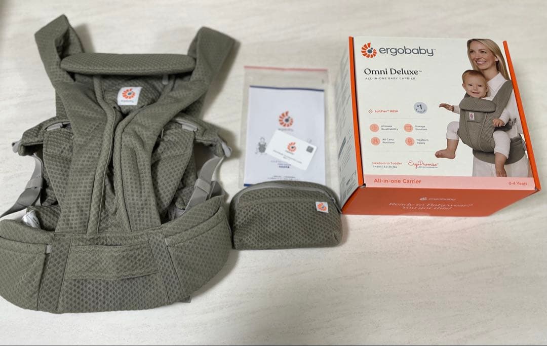 ergobaby OMNI Deluxe Mesh ソフトオリーブ