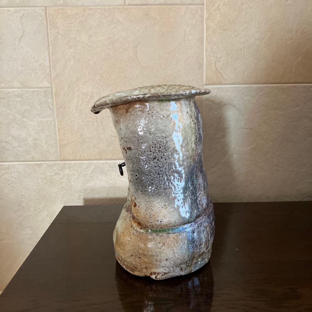 お値下げ 花瓶 花器 掛け花入れ 茶道具