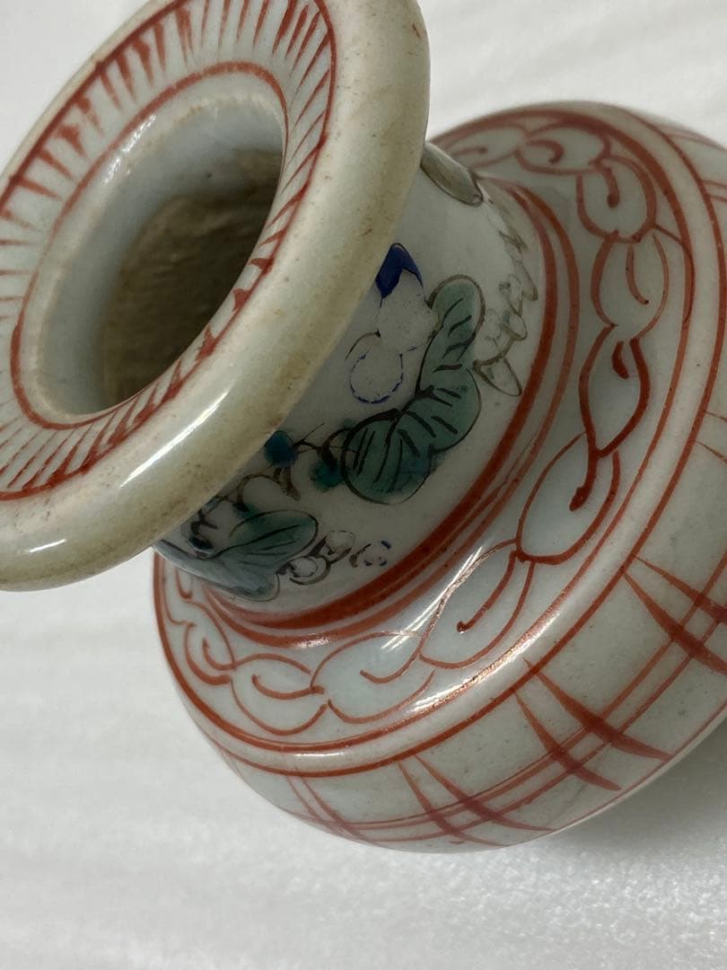 3-3037 平佐赤絵　盃台