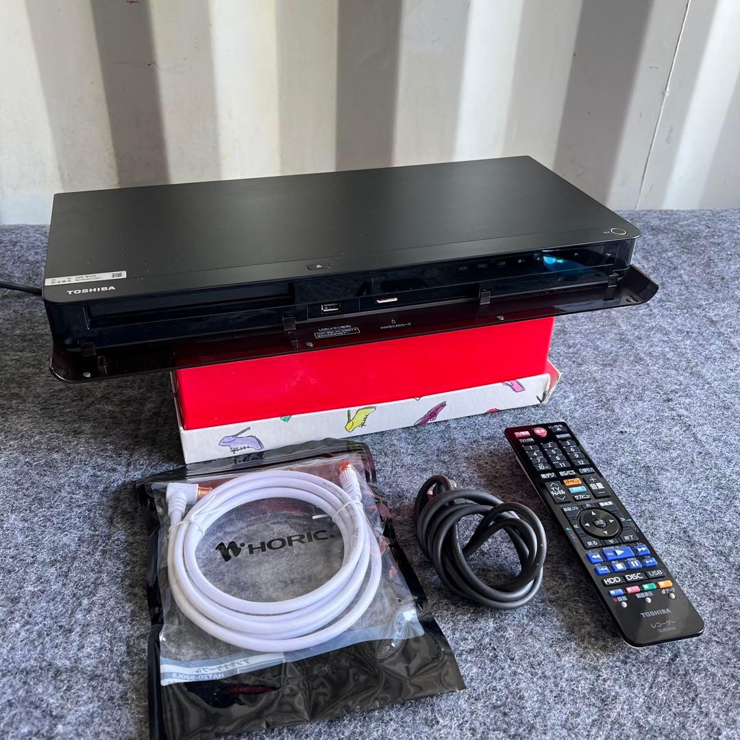 C60激安早い者勝ち✨　東芝 ブルーレイレコーダー ブラック　新生活応援✨