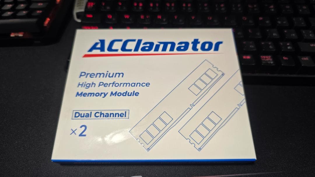 Acclamator DDR4/32GB (2×16GB)[新品●未使用]