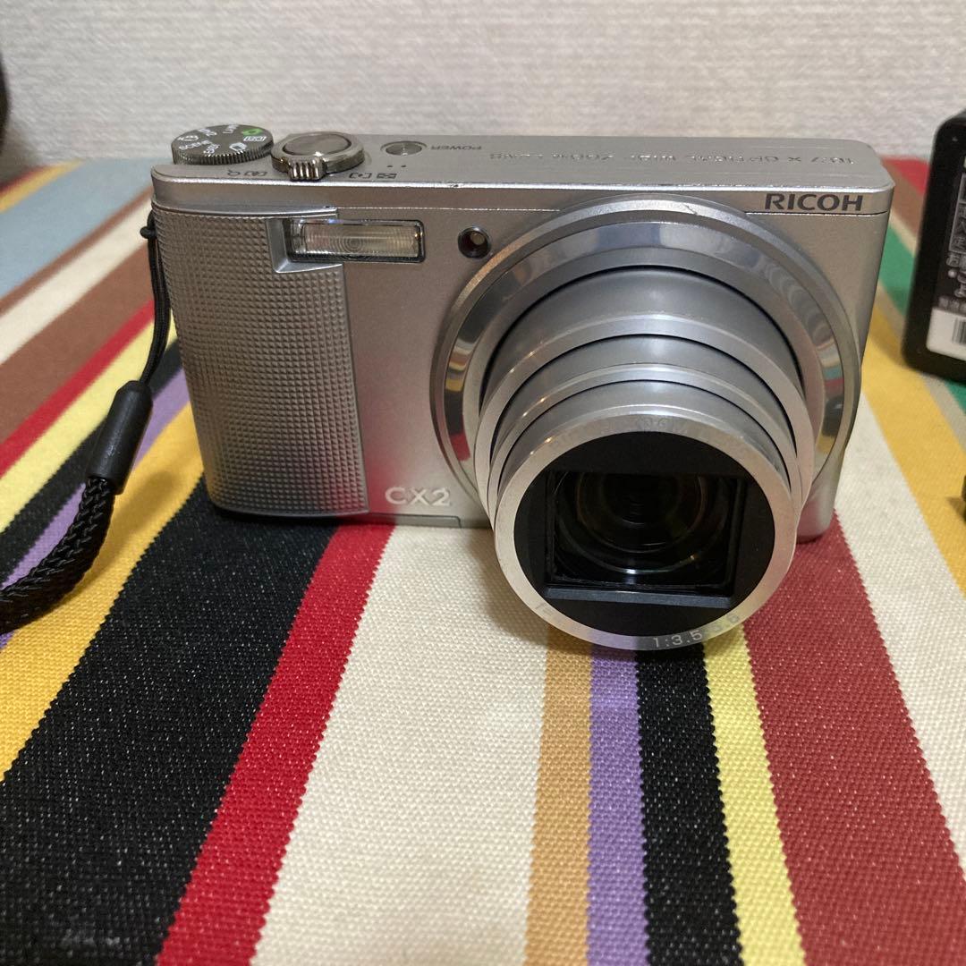 RICOH CX2 シルバー コンパクトデジタルカメラ