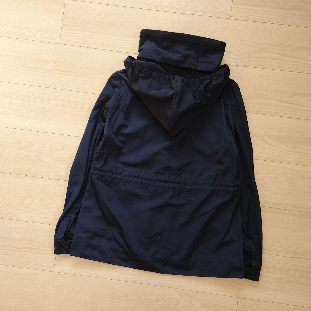 MONCLER　フーディスプリングハーフコート　パーカー　ENET　ネイビー