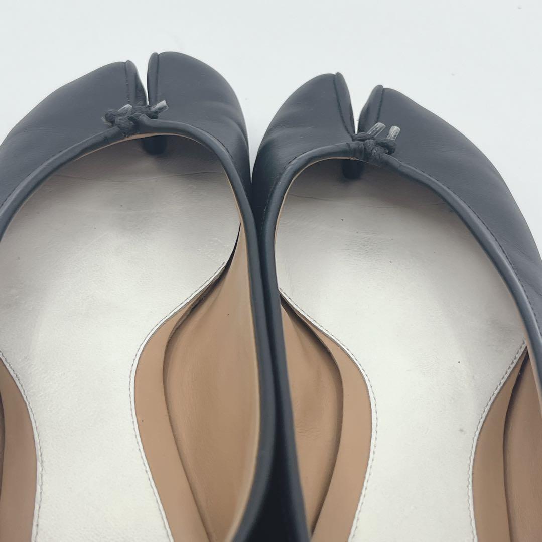 メゾンマルジェラ　足袋バレエシューズ　36センチ　ブラック