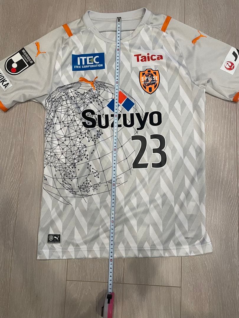 エスパルス　2021年　アウェー　ユニフォーム　23 鈴木唯人