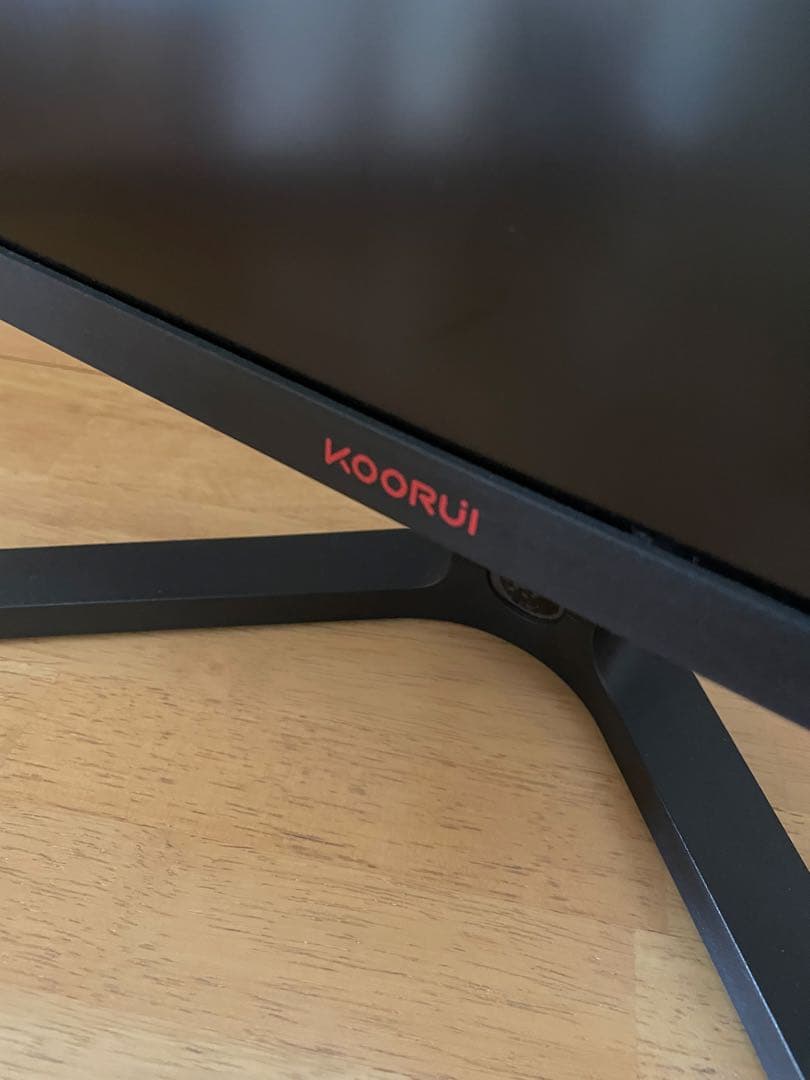 美品 KOORUI ゲーミングモニター 165hz 1ms FHD