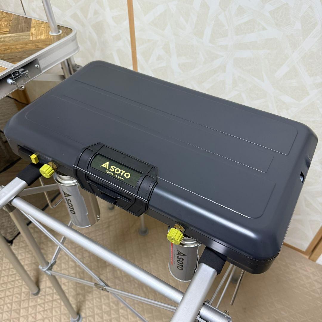 FIELDOOR キッチンテーブル SOTO ソト ２バーナー パワーブースター