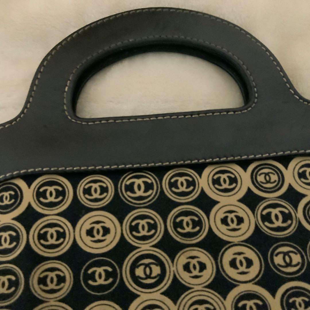 CHANEL❣️レアシャネルココマーク総柄バンドバック