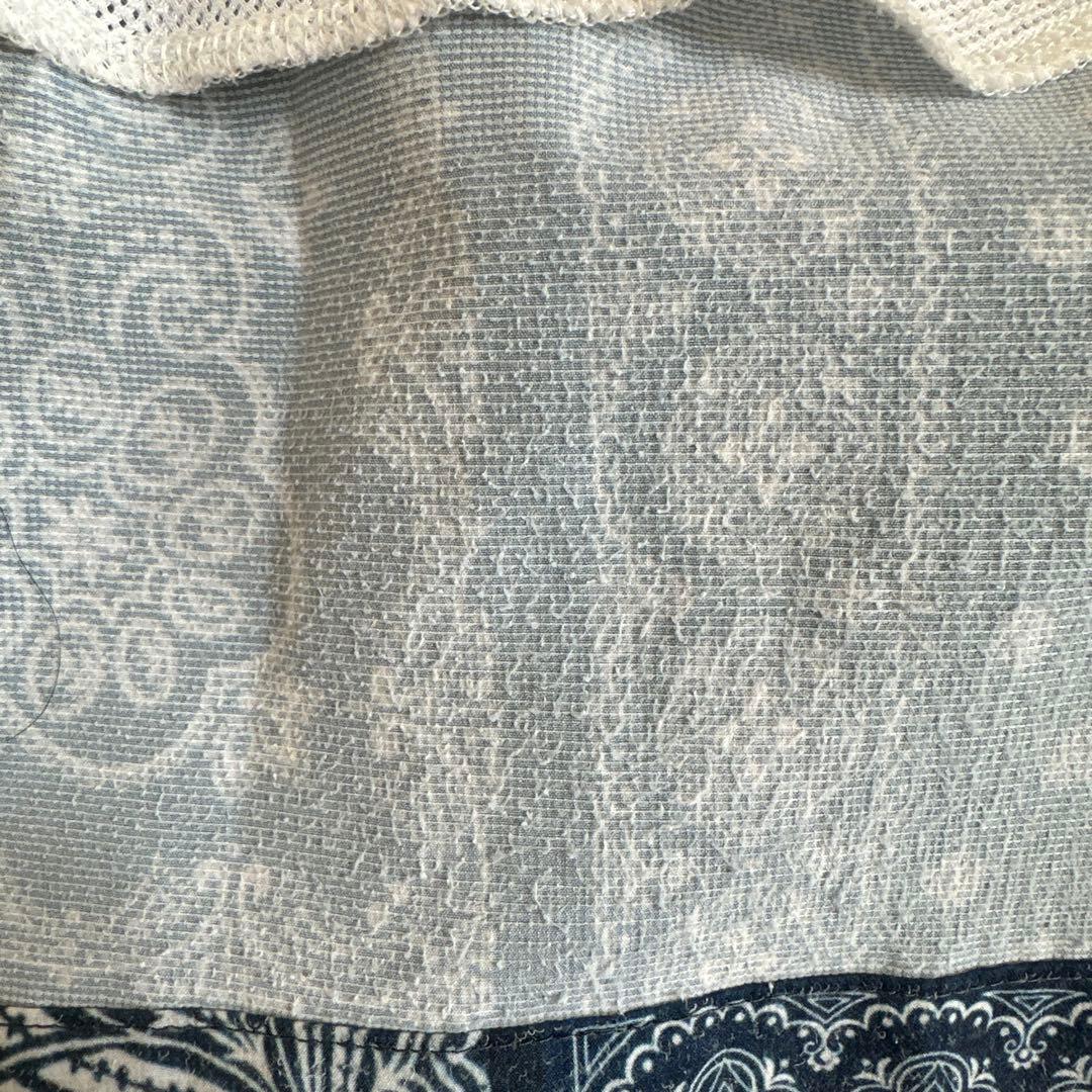 【ranor】BANDANA MIDDLE SHORTS Indigo