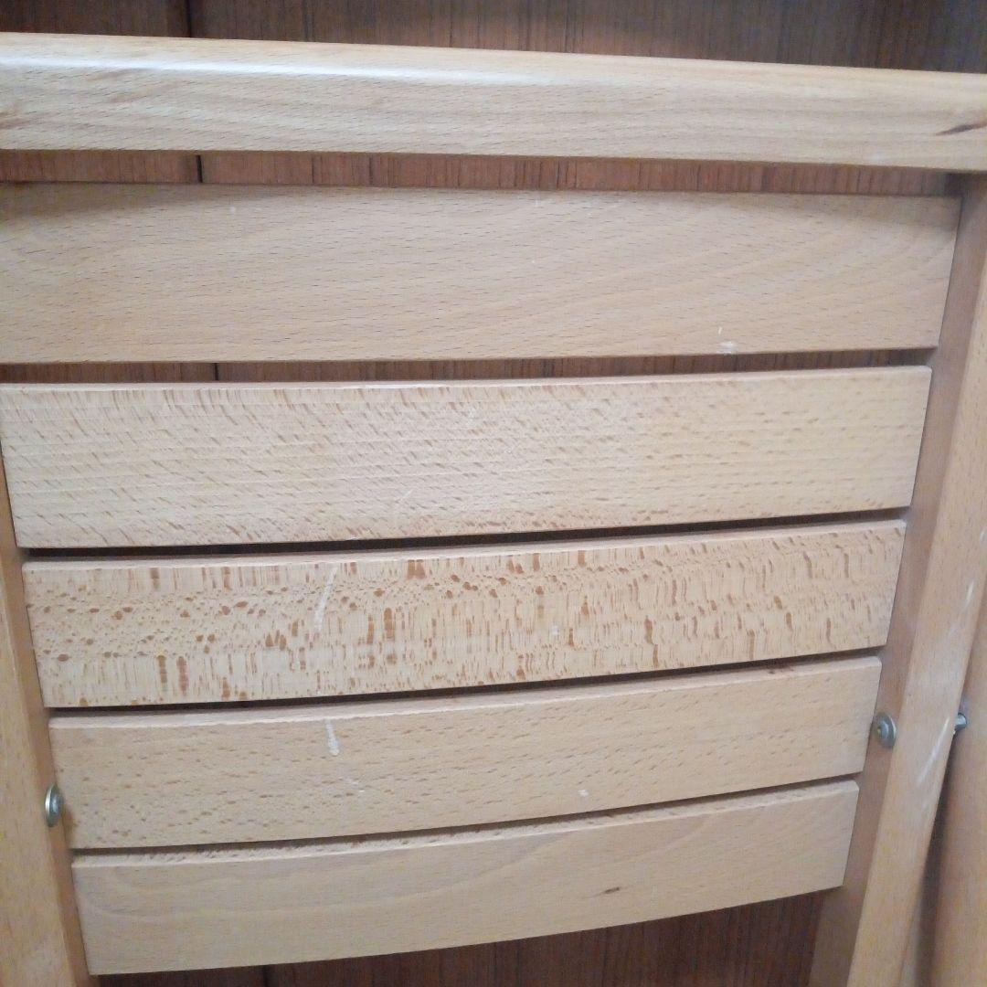 無印良品　折りたたみ椅子MUJI 2脚セット　木製チェア　廃盤　ダイニング　ブナ