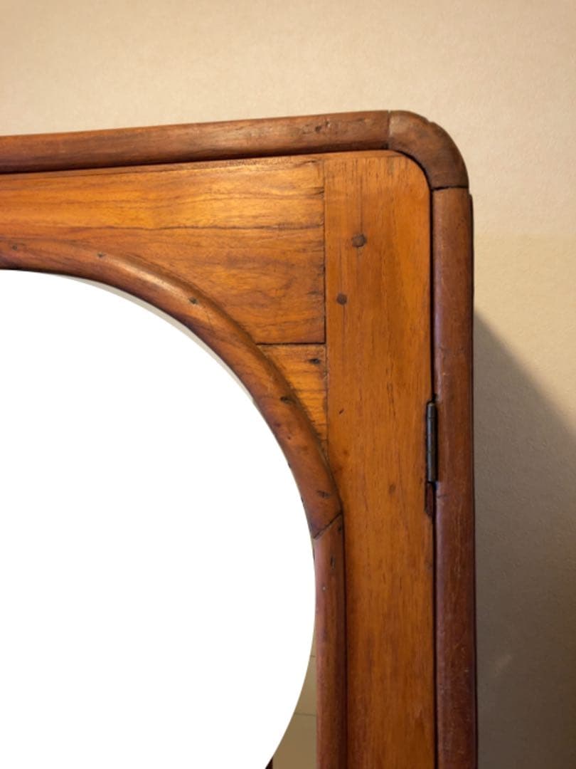 アンティーク　鏡付　洋服タンス