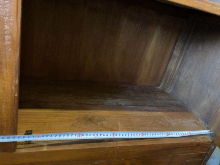 アンティーク　鏡付　洋服タンス