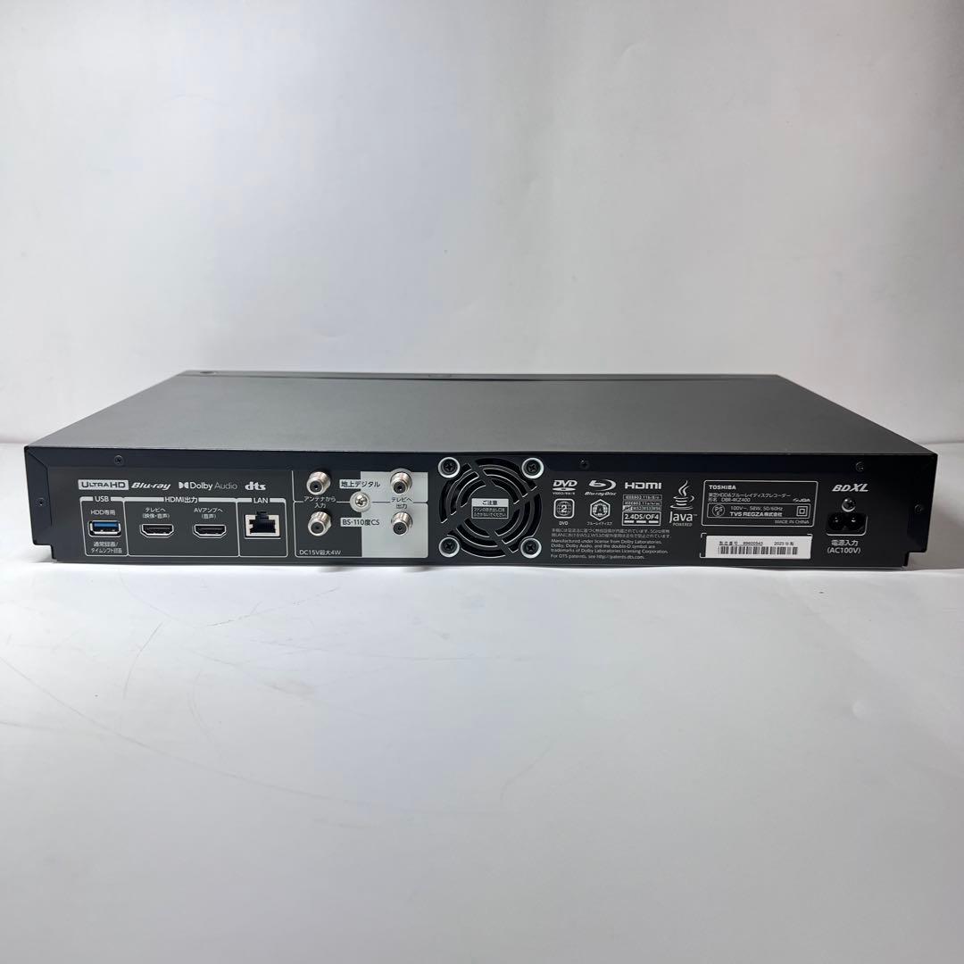 TOSHIBA DBR-4KZ400 ブルーレイディスクレコーダー 2023年製