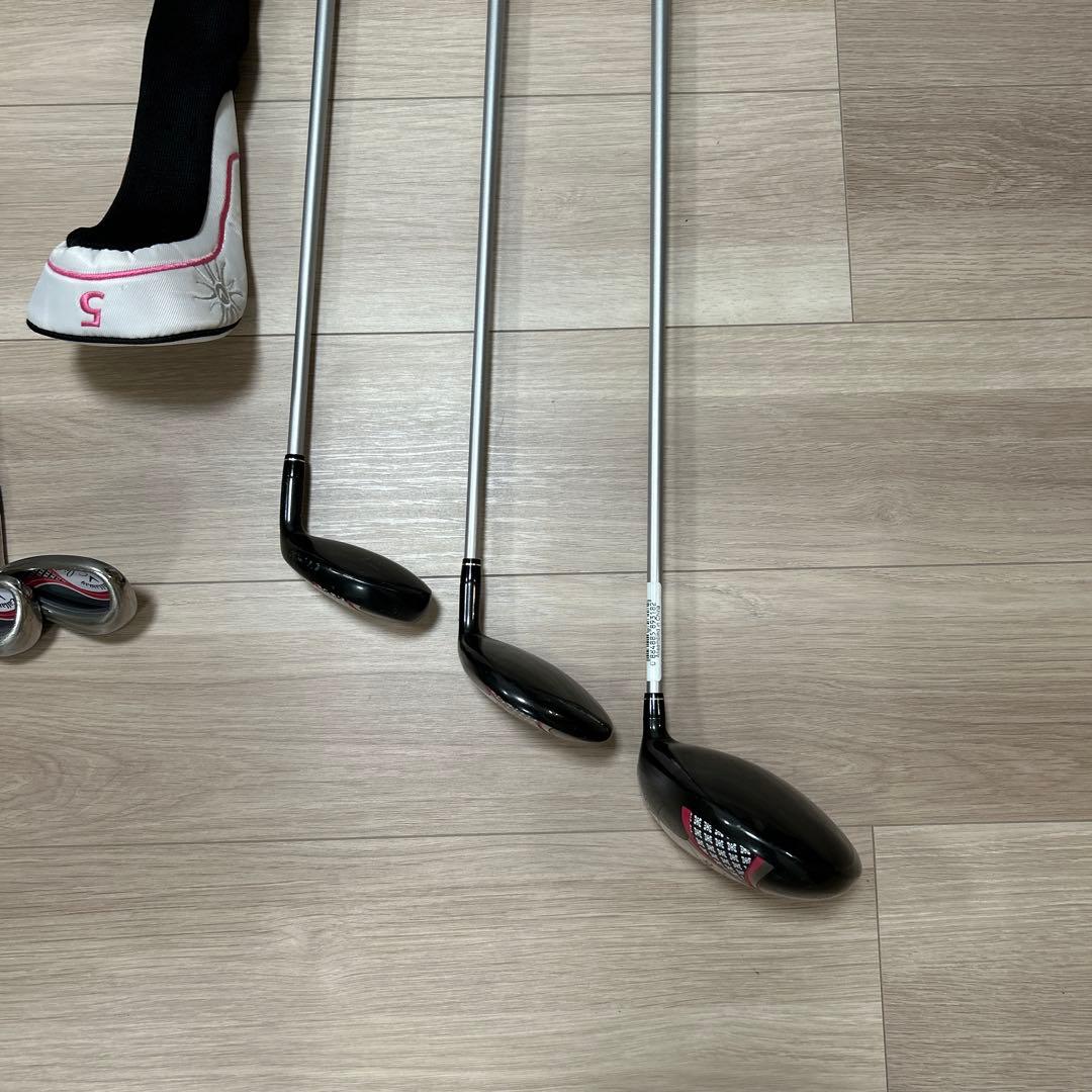Callaway レディースクラブセット 7本 ヘッドカバー付き