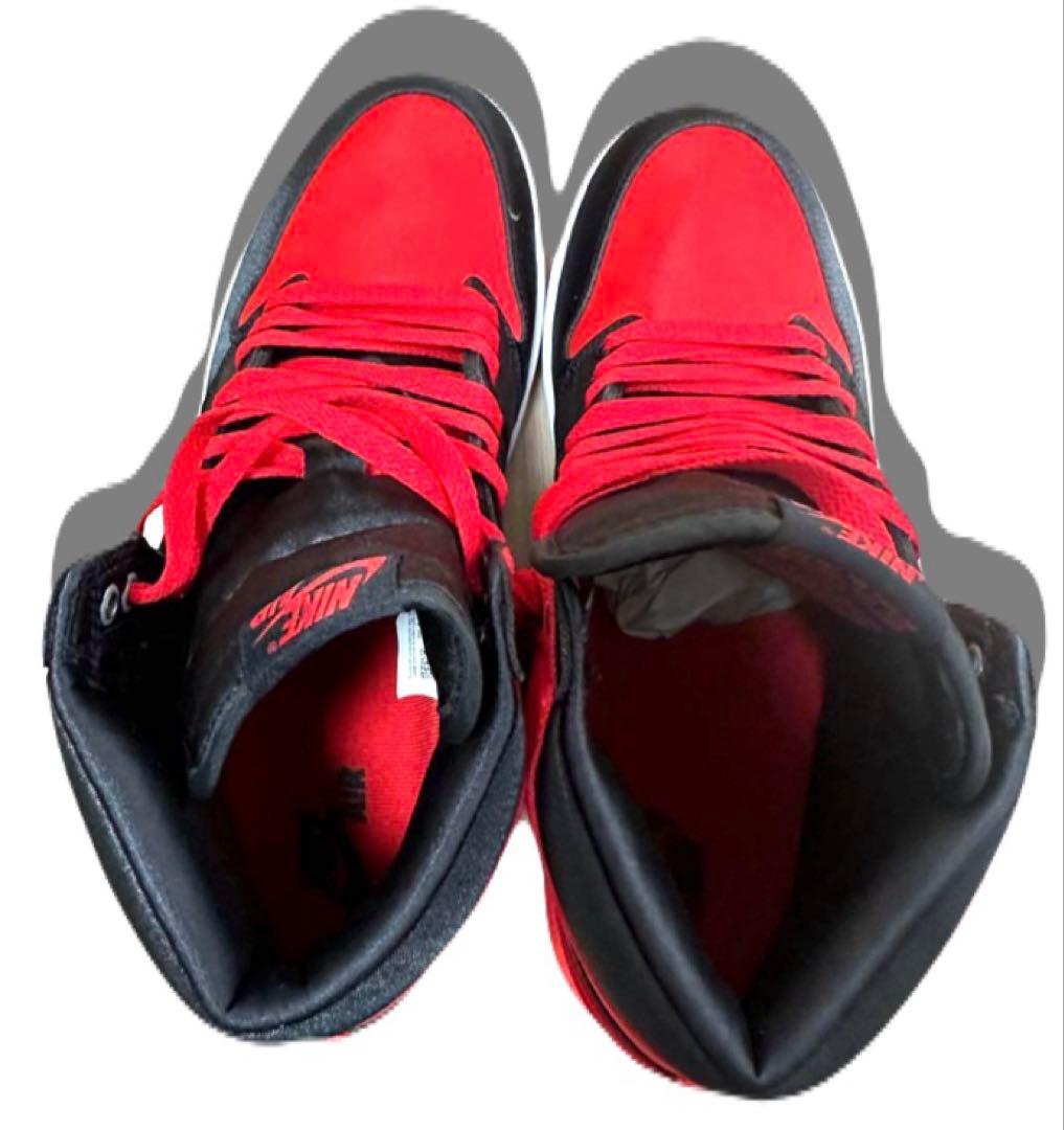 NIKE AIR JORDAN 1 High OG satin BRED 新品