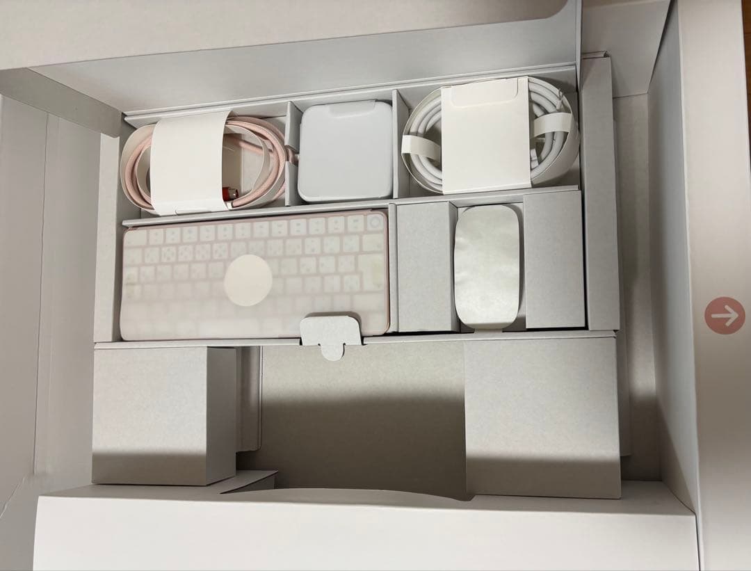 【美品】iMac 24インチ ピンク M1 8GB 2021年モデル初期化済