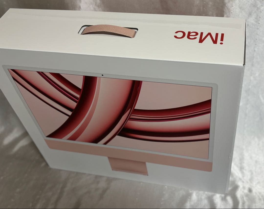 【美品】iMac 24インチ ピンク M1 8GB 2021年モデル初期化済