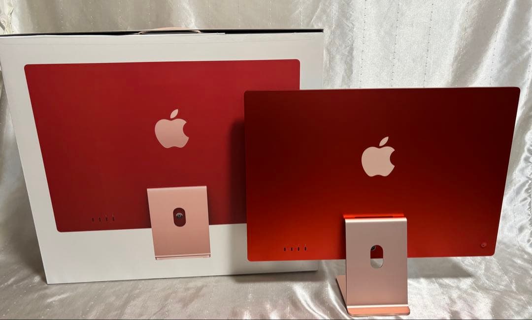 【美品】iMac 24インチ ピンク M1 8GB 2021年モデル初期化済