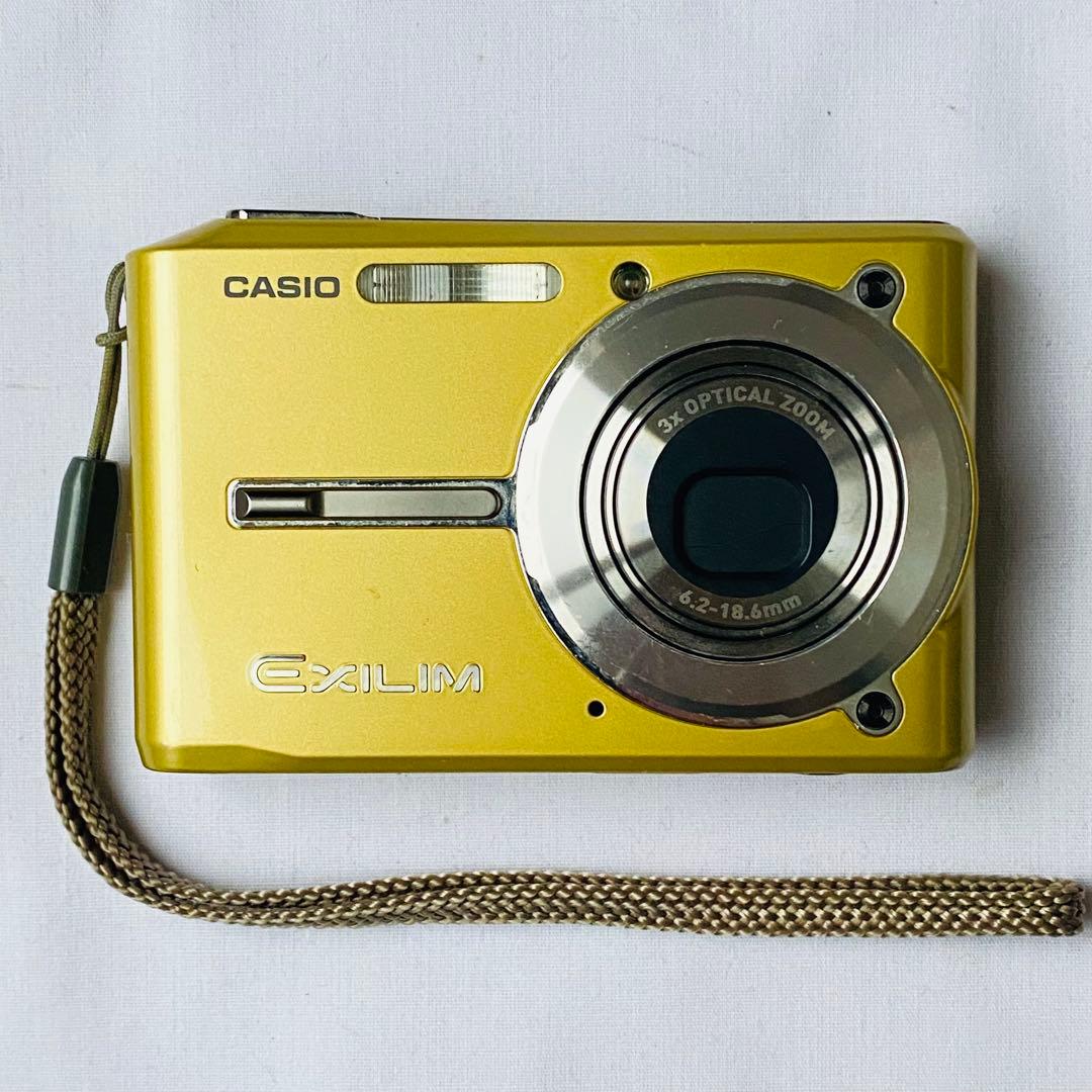 【美品】CASIO EXILIM EX-S600 ゴールド デジカメ コンデジ
