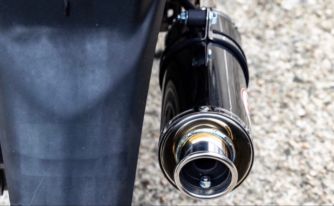 新製品 アドレスV50(JBH-CA44A) HMS製 B2Xマフラー ブラック