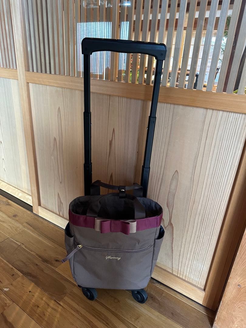SWANYスワニー キャリーバッグカート　ルバンドミニ　グレージュ