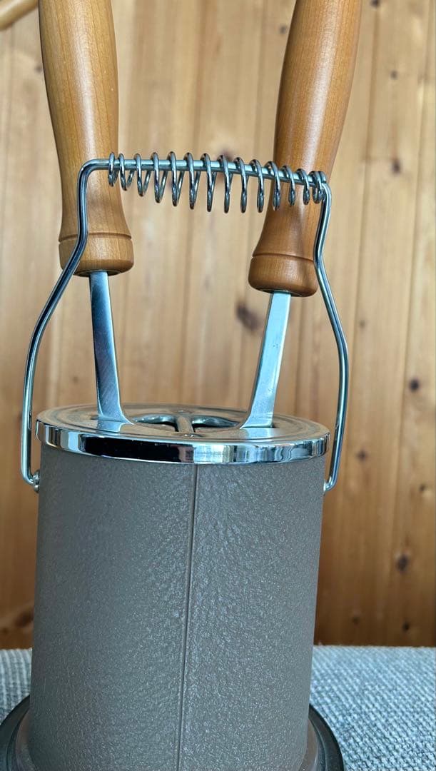 和洋裁電化鏝2丁立　タキイ電器 コテ　ランプ付　和製コテ