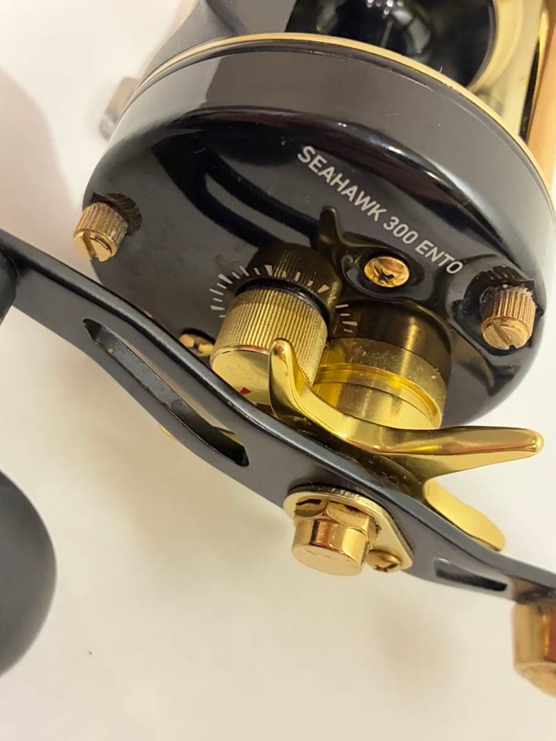 ダイワ DAIWA 17 シーホーク 300遠投｜使用少｜ベイトリールカバー付