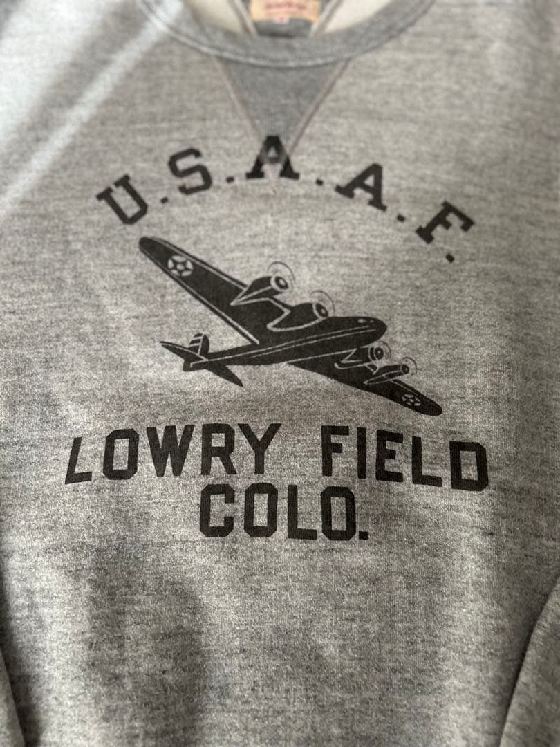 K*N様 未使用　リアルマッコイズ　染み込みプリント　スウェット　両V