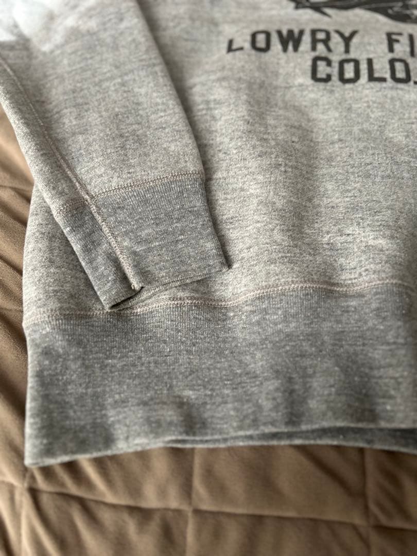 K*N様 未使用　リアルマッコイズ　染み込みプリント　スウェット　両V