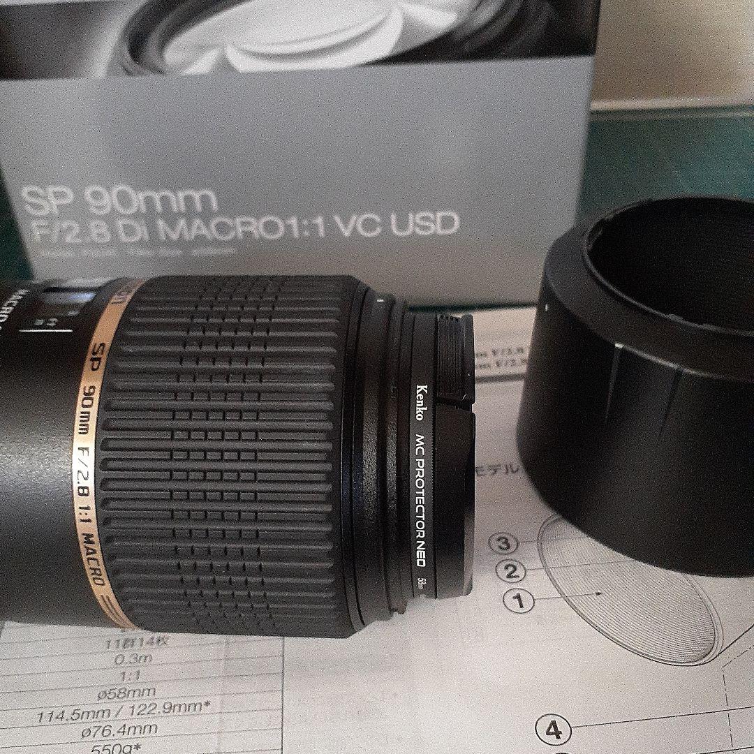 レンズ(単焦点) TAMRON SP 90mmF/2.8 di MACRO1:1 VC USD