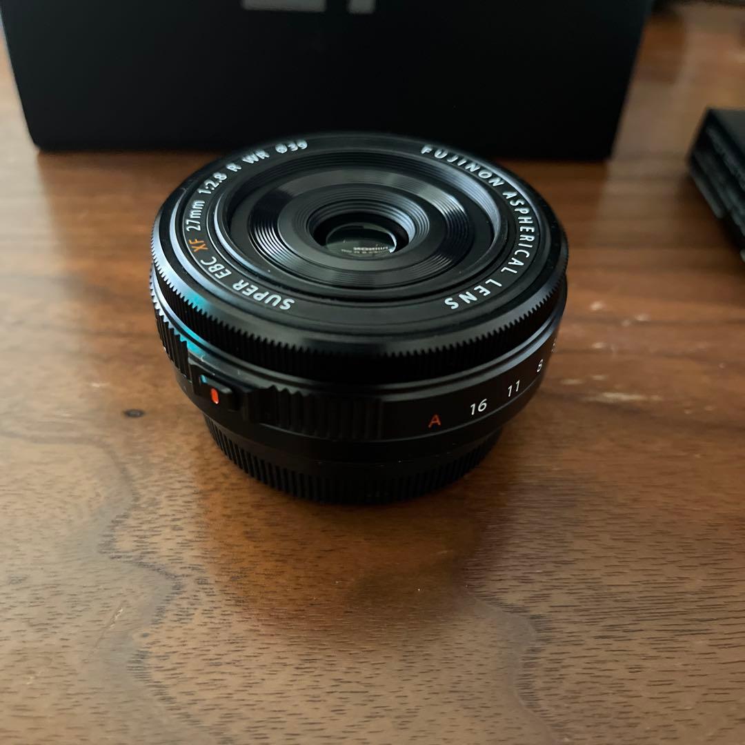 美品XF27mmF2.8 R WR レンズ FUJIFILM Fujinon